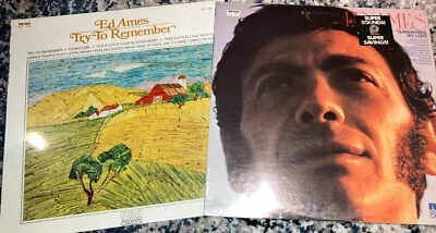 2 Sealed Ed Ames Vinyl Albums: “Somewhere My Love” & “Try To Remember” - Image 1 of 4