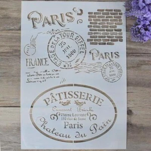DIY Decorative Stencil Template for Painting on Walls Furniture Crafts A2 Size - Picture 1 of 4