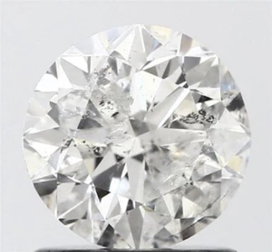 IGI Certified 1.00 Carat Loose Natural Diamond H Color I1 Grade 6 mm Round Cut - Picture 1 of 4