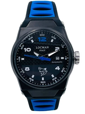 Reloj LOCMAN Mare Automático PVD 556KKBB/598 44mm Caucho Gran Descuento Nuevo - Imagen 1 de 4
