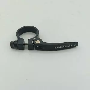 Cannondale QR Quick Release SeatPost Clamp 34.9mm City Mountain Road Bike Black - Picture 1 of 4