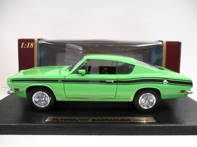 YAT MING/ROAD SIGNATURE - 1969 PLYMOUTH BARRACUDA 383 - 1/18 DIECAST Foto 1 de 4