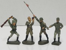 Elastolin Lineol soldatini pasta tedeschi II WW german soldier lot masse plaster