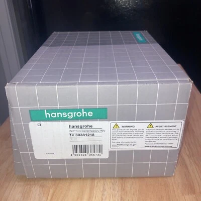 Hansgrohe Borde de Ducha, WIP Contemporáneo PBV Cromo 30381218 Foto 1 de 3