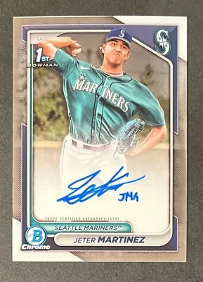 ⚾(you pick) Seattle Mariners 2024 Bowman CHROME (parallels) 🔵🟢 - Image 1 of 4