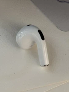 Apple Airpods 3ème génération : (CÔTÉ GAUCHE UNIQUEMENT) pour remplacement - ÉCLAIRAGE VER - BON ! - Photo 1 sur 2