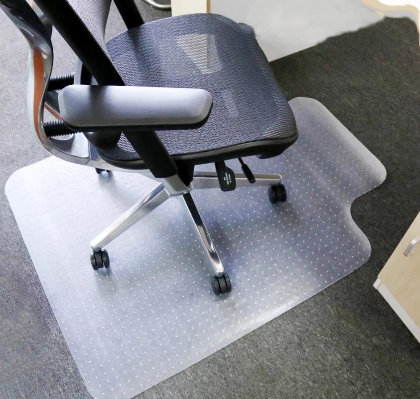 MIRROR-SPECIALIST Floor Protector Mat Non-Slip Clear Chair Mat for Hard Floor in Study Home Office