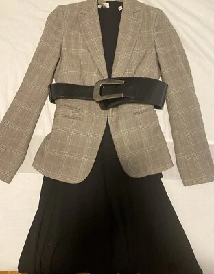 Cinturón de vestir de cuero genuino Giorgio Armani Foto 1 de 4