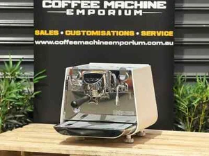 VICTORIA ARDUINO EAGLE PRIMA ONE 1 GROUP COMMERCIAL ESPRESSO MACHINE BAR - WHITE - Picture 1 of 8