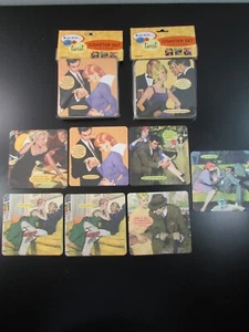 ANNE TAINTOR mit einem Twist Getränk Untersetzer lustig Retro 2 Stück 6 Stück & 7 lose NEU - Bild 1 von 12