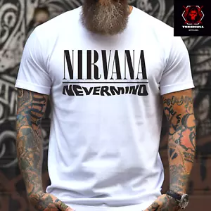 Nirvana "Nirvana Nevermind" Rock Band Unisex Heavy Cotton T-SHIRT S-3XL 🤘 - Picture 1 of 6