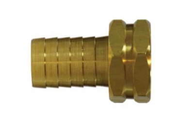 PRO FLOW 30044 Midland Brass Garden Hose Fitting 3/4-Inch FGH x 1-Inch Hose-Barb NEW