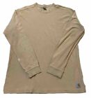 Carhartt K192TNS Textured Knit Crewneck Long Sleeve Thermal Shirt Men’s Medium