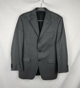 Michael Kors Men's Gray Pinstriped Blazer Jacket sz 38R