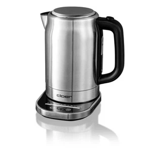 Wasserkocher mit Temperaturwahl Warmhaltefunktion LED-Display 1,7L Edelstahl - Bild 1 von 10