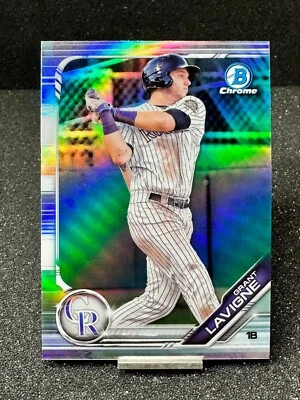 2019 Bowman Draft Chrome  GRANT LAVIGNE  Refractor  #BDC-188  FREE SHIPPING - Image 1 of 2