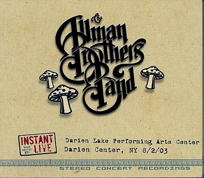 3 CDs ALLMAN BROTHERS BAND Darien Lake Performing Arts NY | exzellent (C526) - Bild 1 von 4