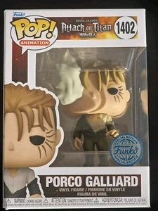 Funko Pop! Attack on Titan: Porco Galliard #1402 - Picture 1 of 6