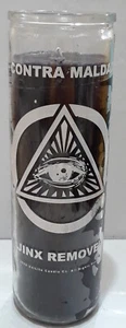 Veladora Esotérica CONTRA MALDAD (JINX REMOVER) Candle, Cortar Maldad/Hechizos - Picture 1 of 2
