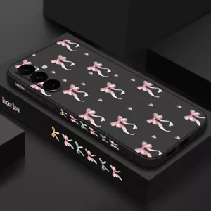 Cute Bow Phone Case For Samsung A16 A15 A56 A36 A55 A35 A25 A05S A06 A54 Cover - Picture 1 of 27