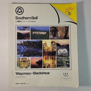 1995-1996 Waycross & Blackshear GA PHONE BOOK DIRECTORY w/ Real YELLOW PAGES 912 - Picture 1 of 11