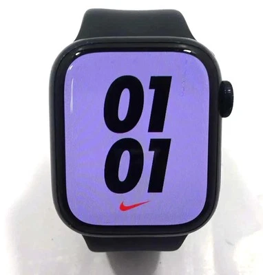 APPLE Watch Series 7 GPS - 41MM Aluminum Case A2473 - Black - Image 1 of 4