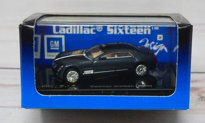 Ricko 38357, 2003 Cadillac Sixteen, Dark Metallic Blue, 1/87 HO Scale - Image 1 of 4
