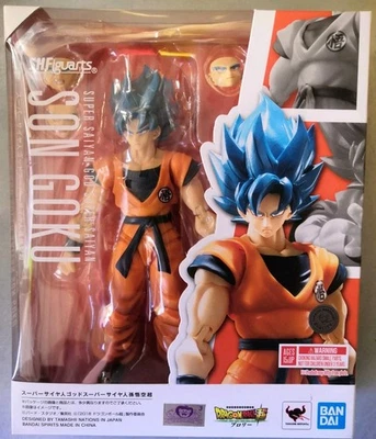 Bandai Tamashii Nations S.H.Figuarts Super Saiyan God Super Saiyan Goku BNIB UK - Image 1 of 4