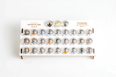 “Campeones del Mundo" Marbles Complete Set + Original "Tribuna" Tinka Display - Image 1 of 4
