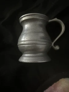 Vintage James Yates 1 Pint Leadless Cast Pewter Mug Made in England - Picture 1 of 6