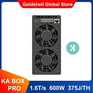 Goldshell KA-BOX PRO 1.6TH/s 600W 375J/TH Miner verschlüsselte KASPA Mining Maschine - Bild 1 von 4