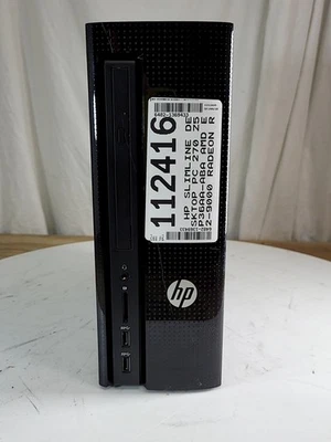 PC DE ESCRITORIO HP SLIMLINE 270-a011 Z5P36AA-ABA AMD E2-9000 RADEON R2 4 GB VER NOTAS Foto 1 de 4