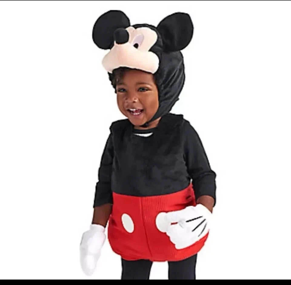 NWT Disney Store Mickey Mouse Plush Baby Costume size 12-18 months - Image 1 of 1
