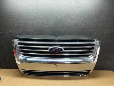 2006 to 2010 Ford Explorer Front Upper Chrome Grill Grille U0151 - Image 1 of 4