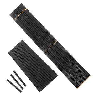 100 Stück Anti-Rutsch Holz Garderobe Griff Aufhänger Griffe selbstklebend Kleidung - Bild 1 von 12