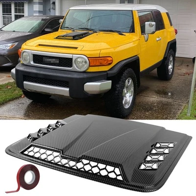 Front Air Flow Intake Hood Scoop Vent Decorative Cover For Toyota Fj Cruiser - Image 1 of 4