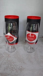 Coca Cola RIEDEL Glas Soda Trinkgläser Sammlerstück Kanister 2er Set unbenutzt - Bild 1 von 7