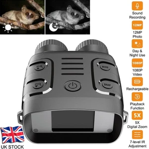 Night Vision Goggles 2.4" LCD Screen High-Power Digital Infrared Binoculars UK - Picture 1 of 12