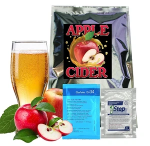 Hard Apple Cider Kit – 5 Gallon Batch – Made with 100% Apple Juice Concentrate - Picture 1 of 5