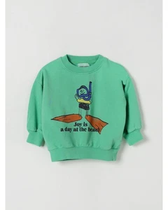 Bobo Choses Graphic Pullover Sweatshirt Kids Green Suits - Picture 1 of 2