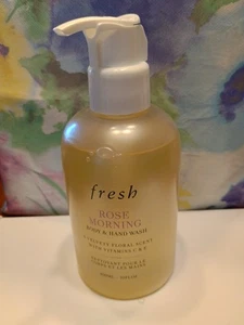 Fresh Rose Morning Body & Hand Wash. Full Size, 10 oz/300 ml. - Picture 1 of 1