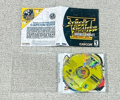 Street Fighter III Double Impact, 3 (Sega DreamCast) - Complete CIB - Image 1 of 4