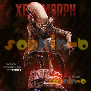 Alien Xenomorph w/ Clear Resin 1:6 Model Kit Unpainted 3d Print GK Statue Figure - Picture 1 of 10
