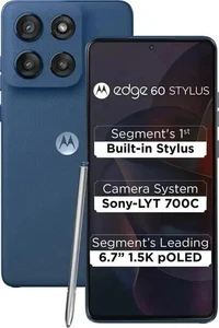MOTOROLA Edge 60 Styls-(256GB Storage 8GB RAM-Gibraltar Sea) global version - Picture 1 of 15