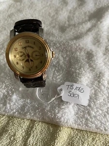 Tommy Bahama TB1065 S301 WATCH Moon Phase Pineapple +Box Needs Batt - Picture 1 of 2