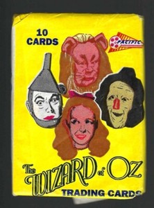 The Wizard of Oz Trading Cards, 10 Cards in Pack, Sealed, Unopened, Pacific 1990