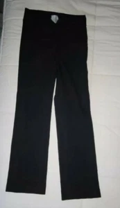 Women's black iz buyer elastic waist dress pants size medium straight cut - Picture 1 of 5