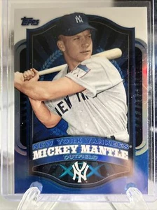 2012 Topps Baseball Mickey Mantle MBC1 New Yotk Yankees Refractor - Picture 1 of 2