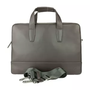 S.T.Dupont Business Bag Briefcase - Dark Brown Leather Men's 2WAY Shoulder Bag - Picture 1 of 9