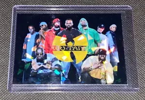 Wu-Tang Clan Custom Holofoil Refractor Card in toploader rc - Picture 1 of 4